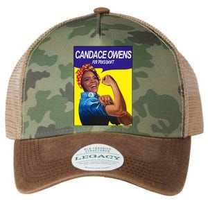 Candace Owens For President Legacy Tie Dye Trucker Hat