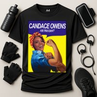 Candace Owens For President Cooling Performance Crew T-Shirt