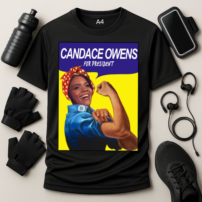 Candace Owens For President Cooling Performance Crew T-Shirt