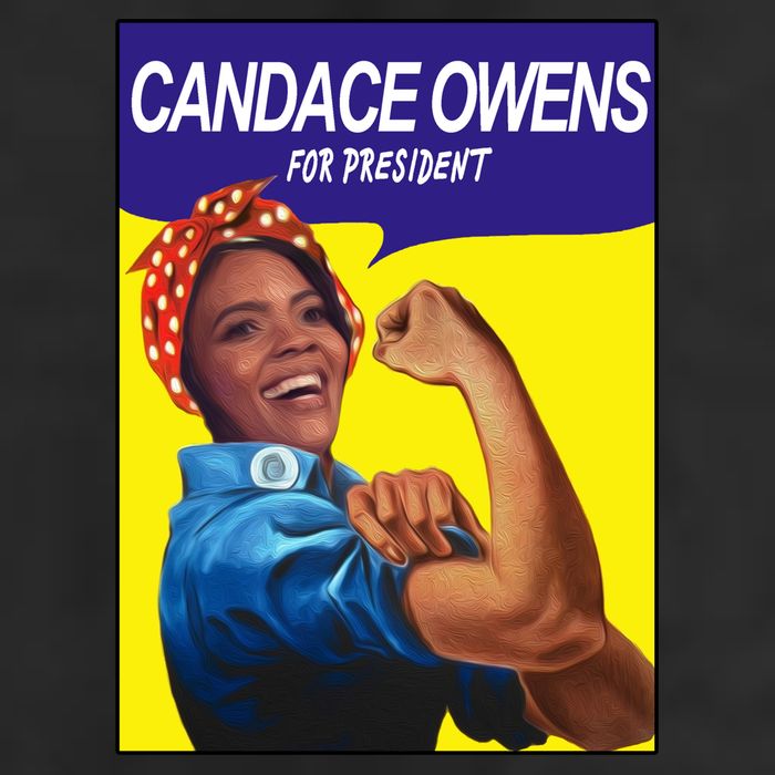 Candace Owens For President Adult Drive Performance Visor