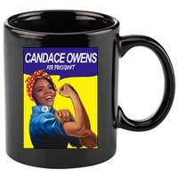 Candace Owens For President 11oz C Handle Ceramic Mug