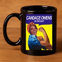 Candace Owens For President 11oz C Handle Ceramic Mug