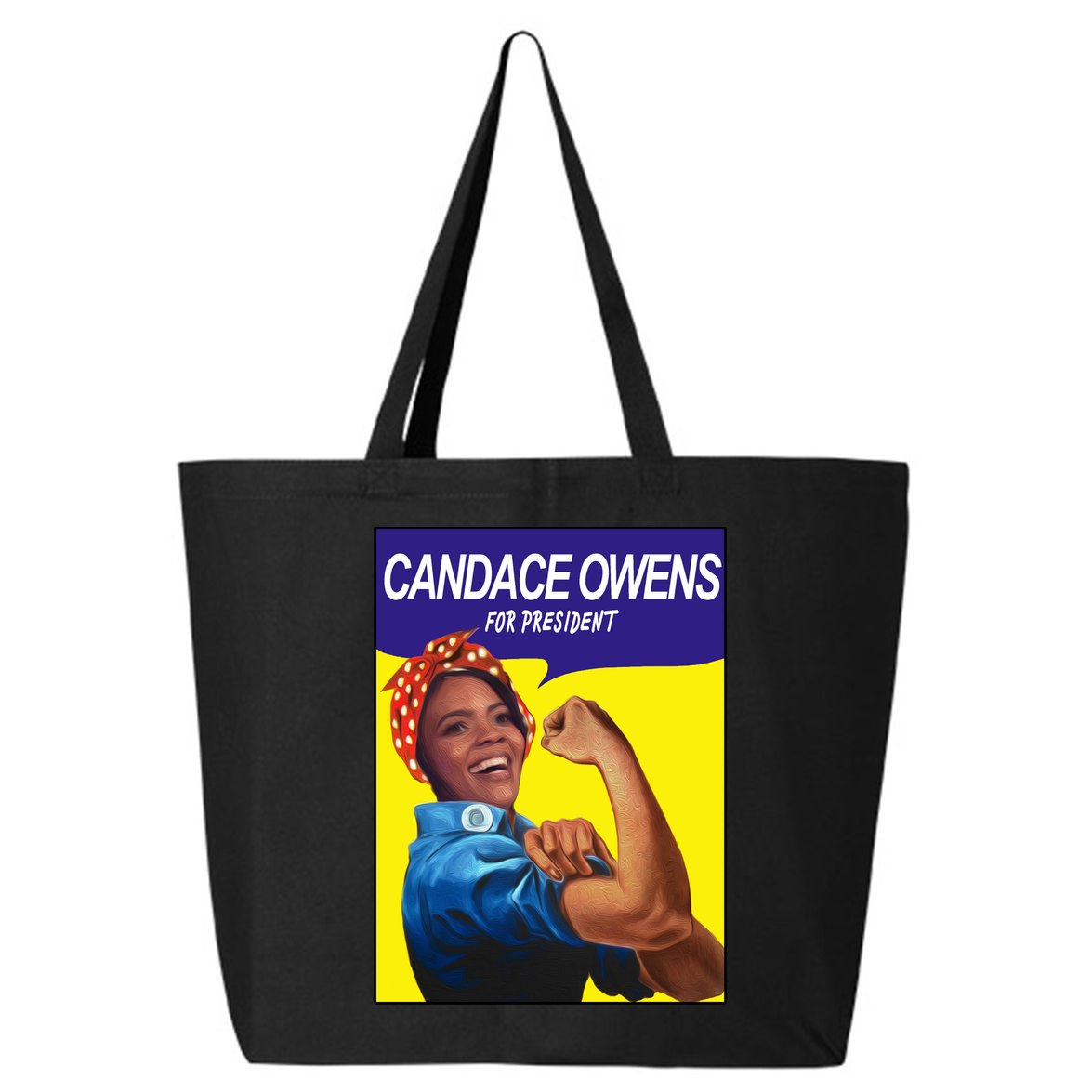 Candace Owens For President 25L Jumbo Tote