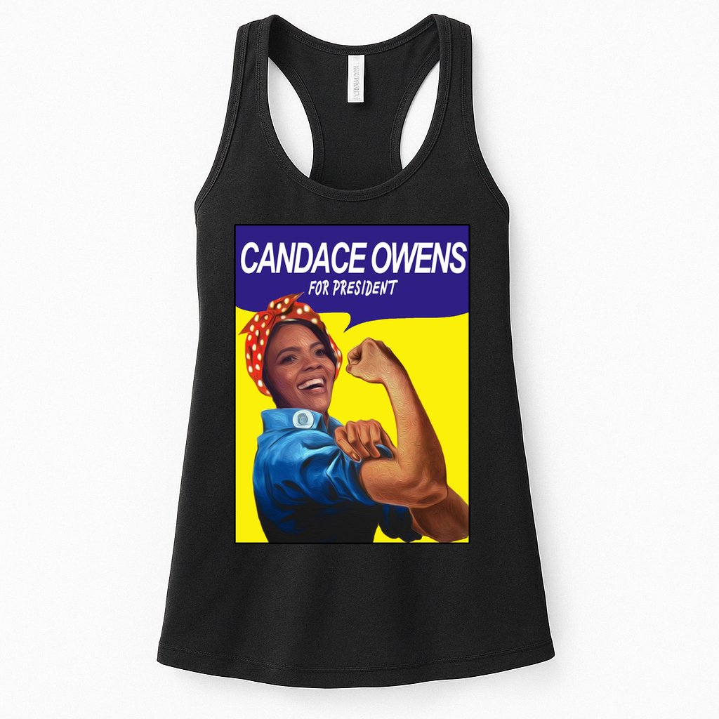 Candace Owens For President Womens Tank Top