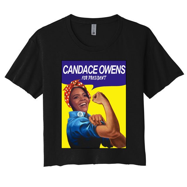 Candace Owens For President Crop Top