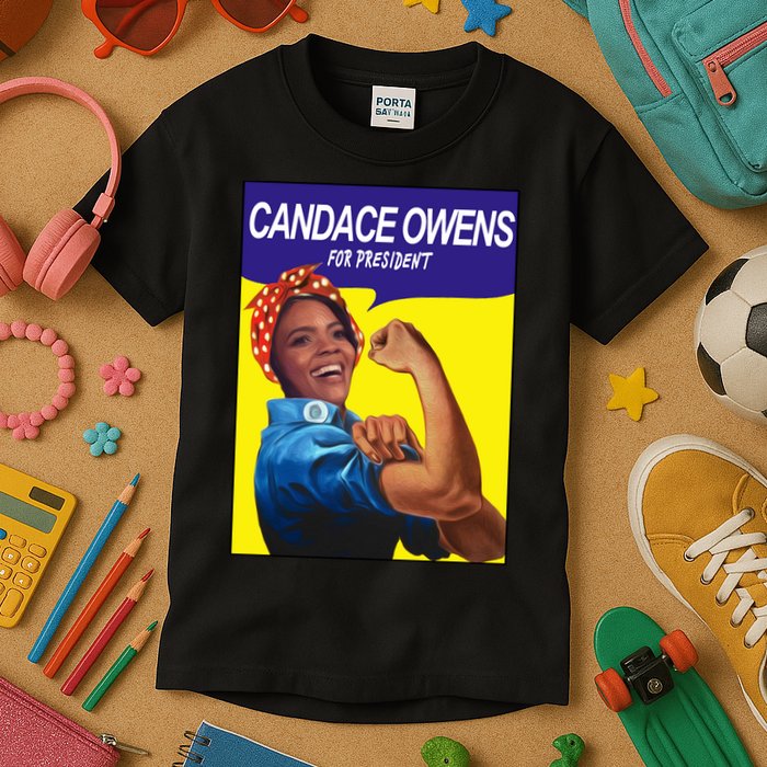 Candace Owens For President Kids T-Shirt