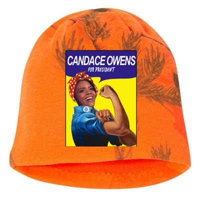 Candace Owens For President Kati - Camo Knit Beanie