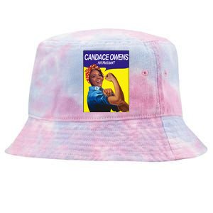 Candace Owens For President Tie-Dyed Bucket Hat