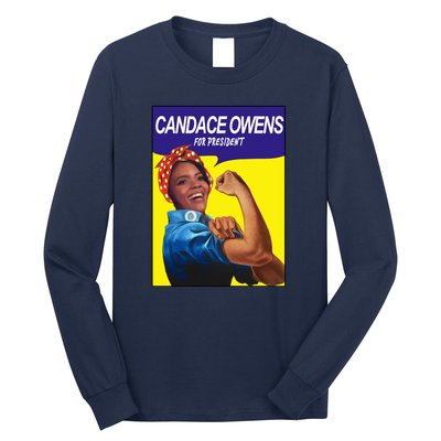 Candace Owens For President Long Sleeve Shirt