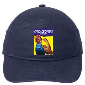 Candace Owens For President 7-Panel Snapback Hat