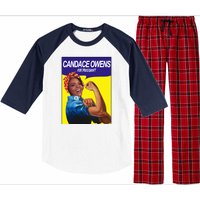 Candace Owens For President Raglan Sleeve Pajama Set