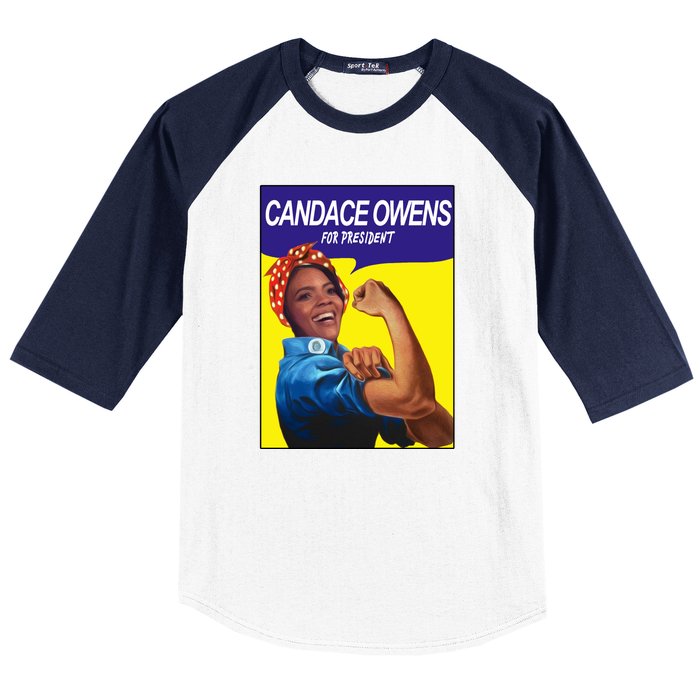 Candace Owens For President Baseball Sleeve Shirt