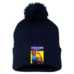 Candace Owens For President Pom Pom 12in Knit Beanie