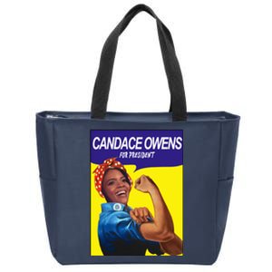 Candace Owens For President Zip Tote Bag