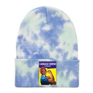 Candace Owens For President Tie Dye 12in Knit Beanie