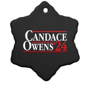 Candace Owens For President '24 Election Ceramic Star Ornament