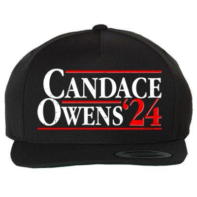 Candace Owens For President '24 Election Wool Snapback Cap