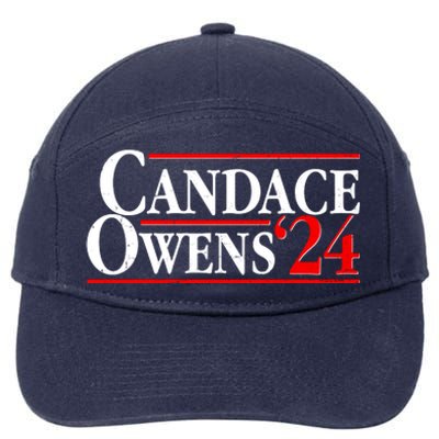 Candace Owens For President '24 Election 7-Panel Snapback Hat