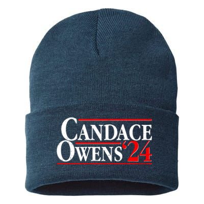 Candace Owens For President '24 Election Sustainable Knit Beanie