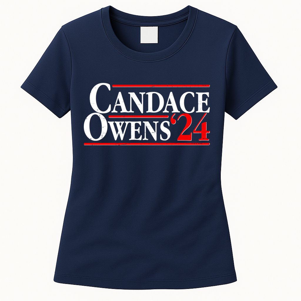 Candace Owens For President '24 Election Womens T-Shirt