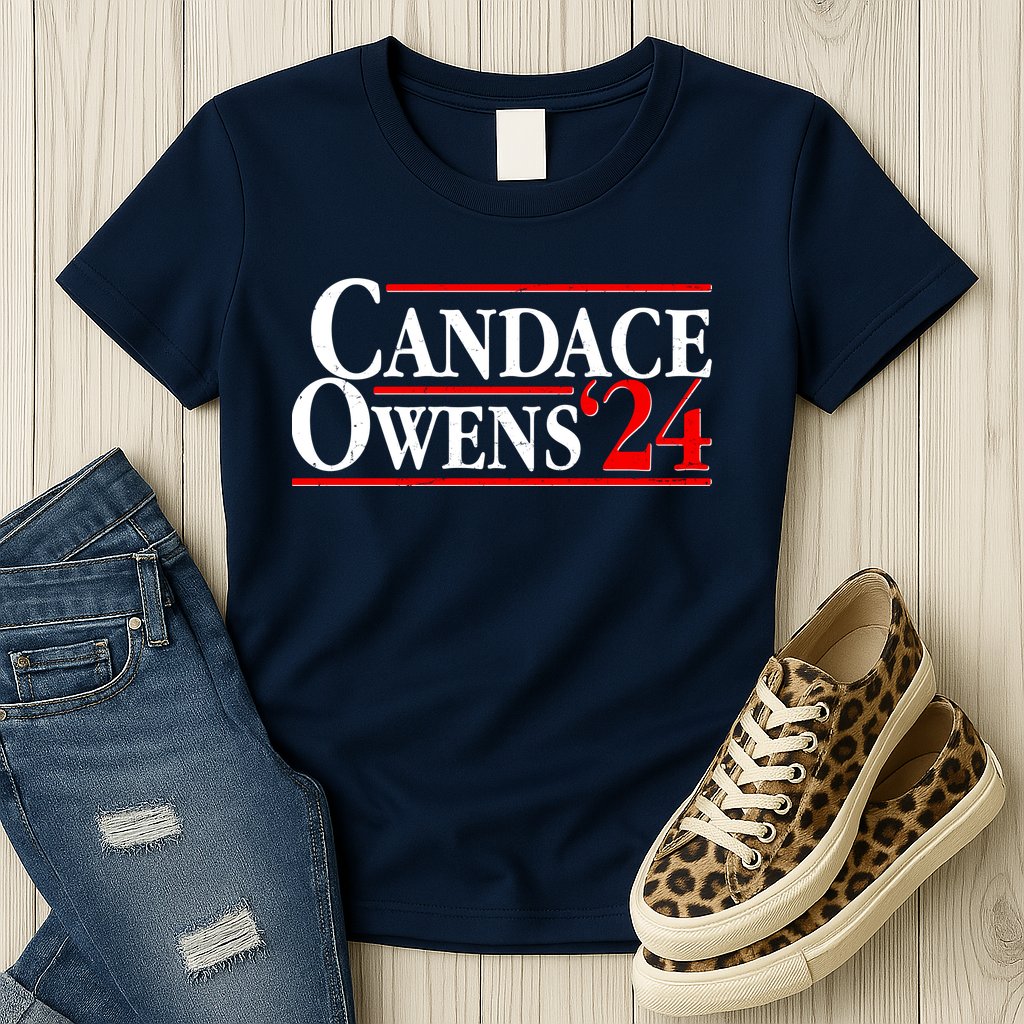 Candace Owens For President '24 Election Womens T-Shirt