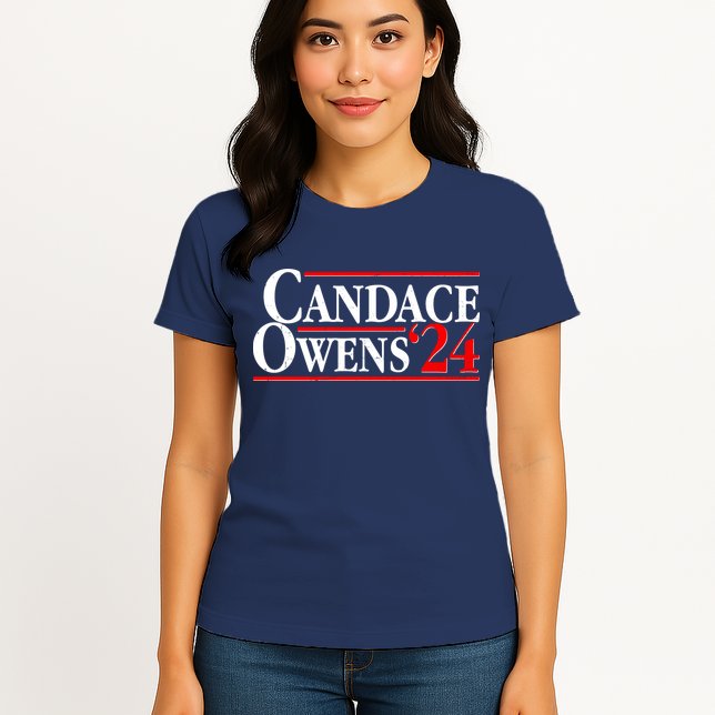 Candace Owens For President '24 Election Womens T-Shirt
