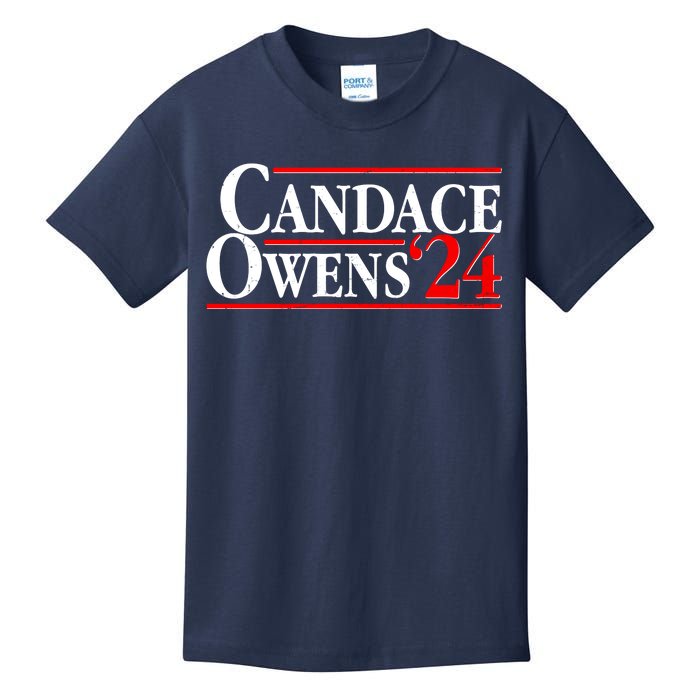 Candace Owens For President '24 Election Kids T-Shirt