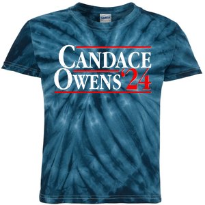 Candace Owens For President '24 Election Kids Tie-Dye T-Shirt