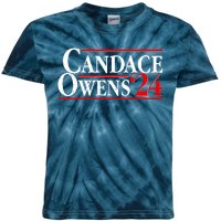 Candace Owens For President '24 Election Kids Tie-Dye T-Shirt