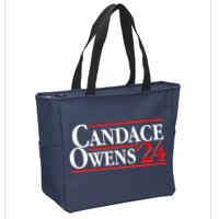Candace Owens For President '24 Election Zip Tote Bag