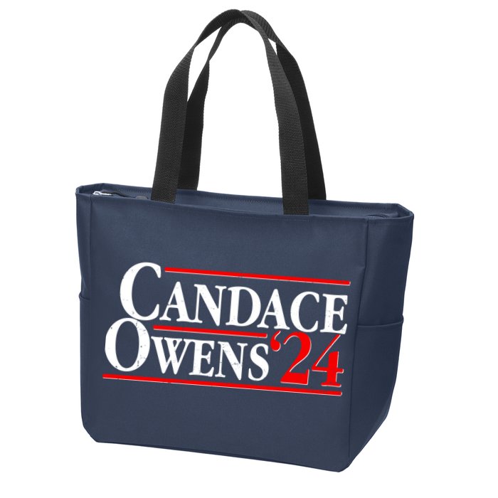 Candace Owens For President '24 Election Zip Tote Bag