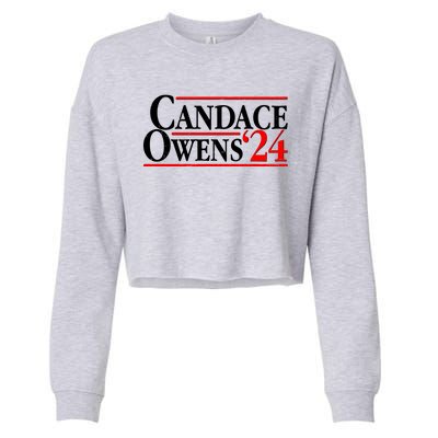 Candace Owens For President '24 Election Cropped Pullover Crew