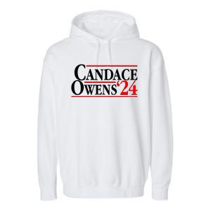 Candace Owens For President '24 Election Garment-Dyed Fleece Hoodie