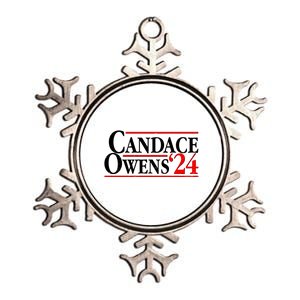 Candace Owens For President '24 Election Metallic Star Ornament