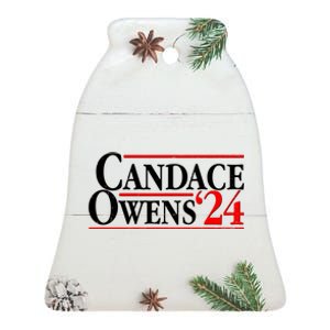 Candace Owens For President '24 Election Ceramic Bell Ornament