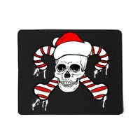 Candy Cane Skull Mousepad