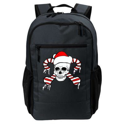 Candy Cane Skull Daily Commute Backpack