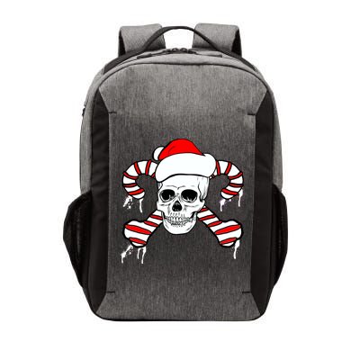 Candy Cane Skull Vector Backpack