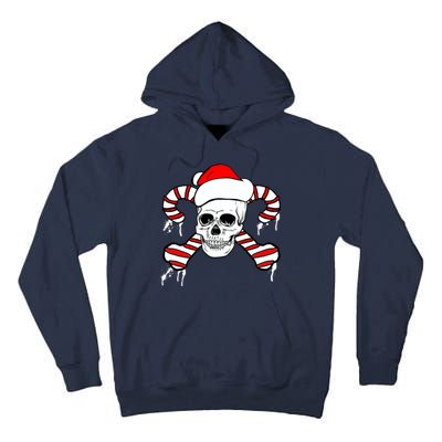 Candy Cane Skull Tall Hoodie