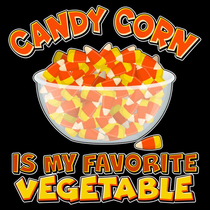 Candy Corn Is My Favorite Vegetable 16 in Basic Backpack