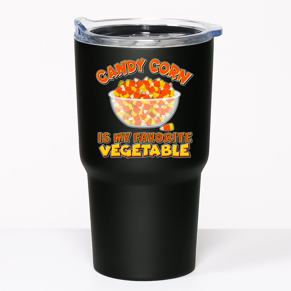 Candy Corn Is My Favorite Vegetable Tumbler