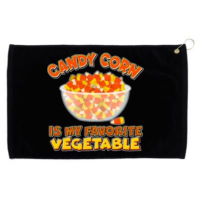 Candy Corn Is My Favorite Vegetable Grommeted Golf Towel