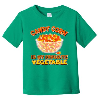 Candy Corn Is My Favorite Vegetable Toddler T-Shirt