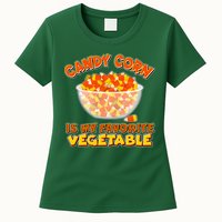 Candy Corn Is My Favorite Vegetable Womens T-Shirt