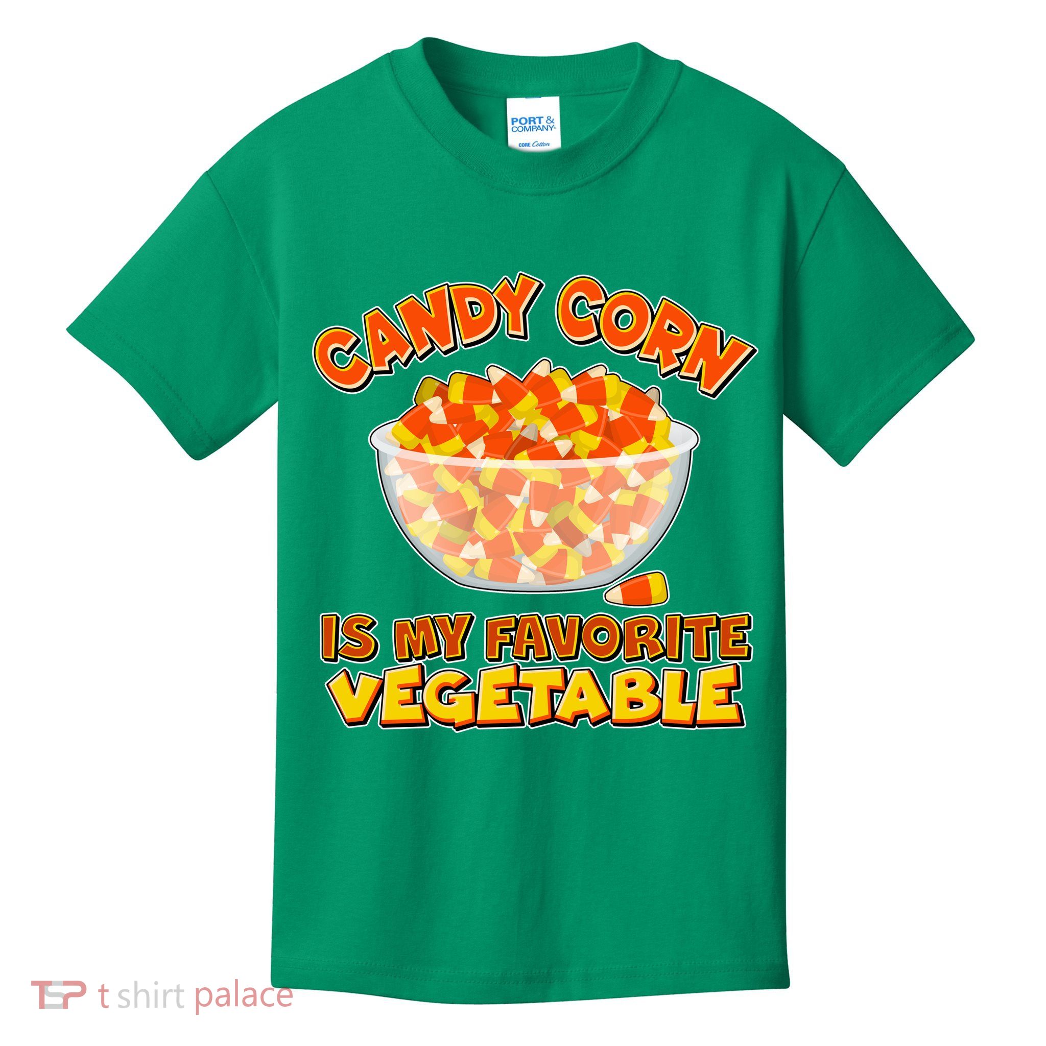 Candy Corn Is My Favorite Vegetable Kids T-Shirt