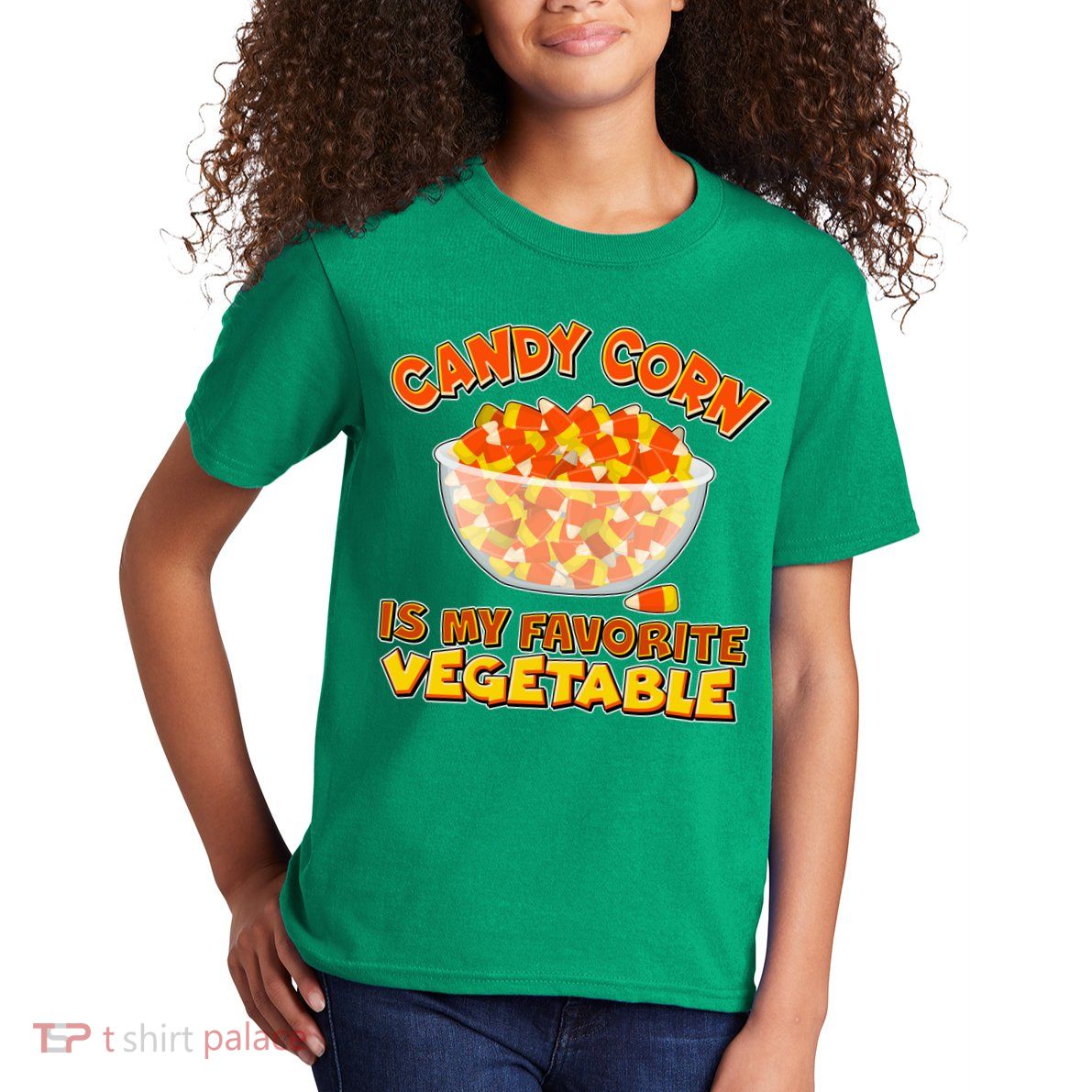 Candy Corn Is My Favorite Vegetable Kids T-Shirt