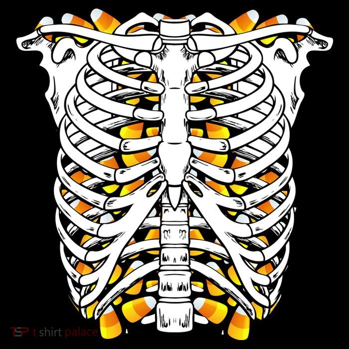 Candy Corn Skeleton Hallween Costume Flatbill Hat