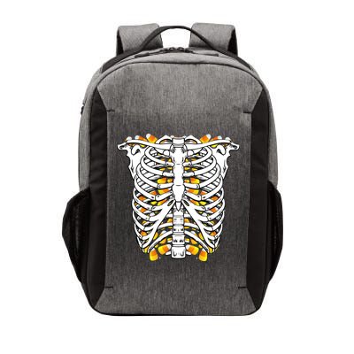 Candy Corn Skeleton Hallween Costume Vector Backpack