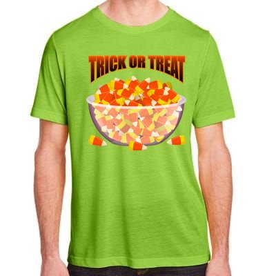 Candy Corn Trick or Treat Halloween Adult ChromaSoft Performance T-Shirt