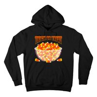 Candy Corn Trick or Treat Halloween Hoodie